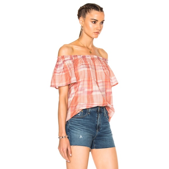 Ulla Johnson | Rose Amania Off Shoulder Top - Picture 3 of 8